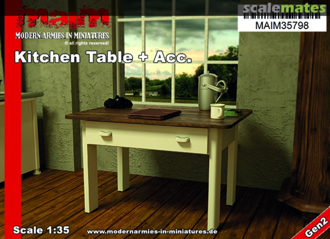 Boxart Kitchen Table + Acc. MAIM35798 MAiM