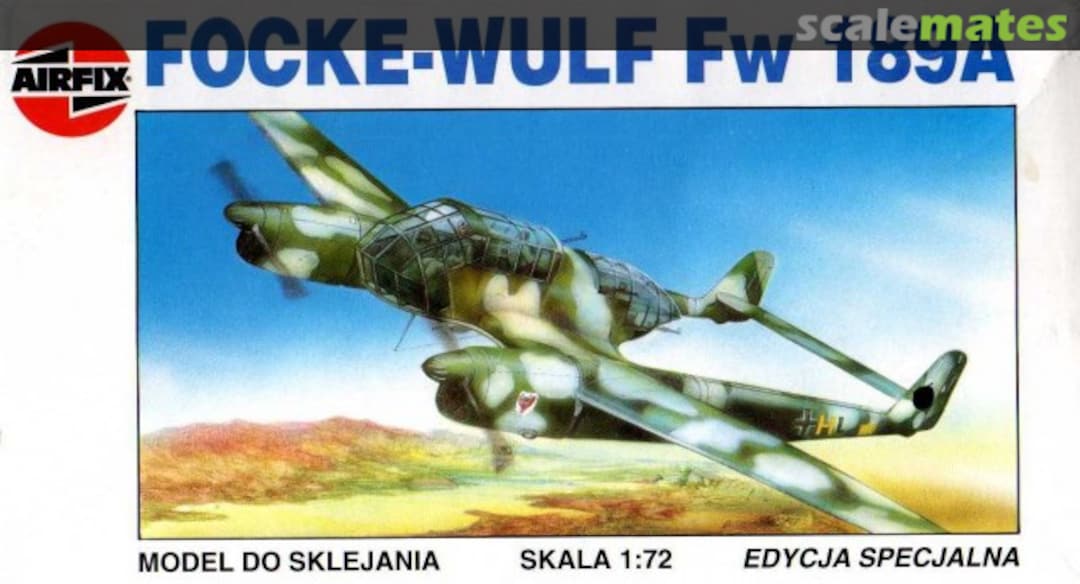 Boxart Focke-Wulf Fw 189A 03053 Airfix