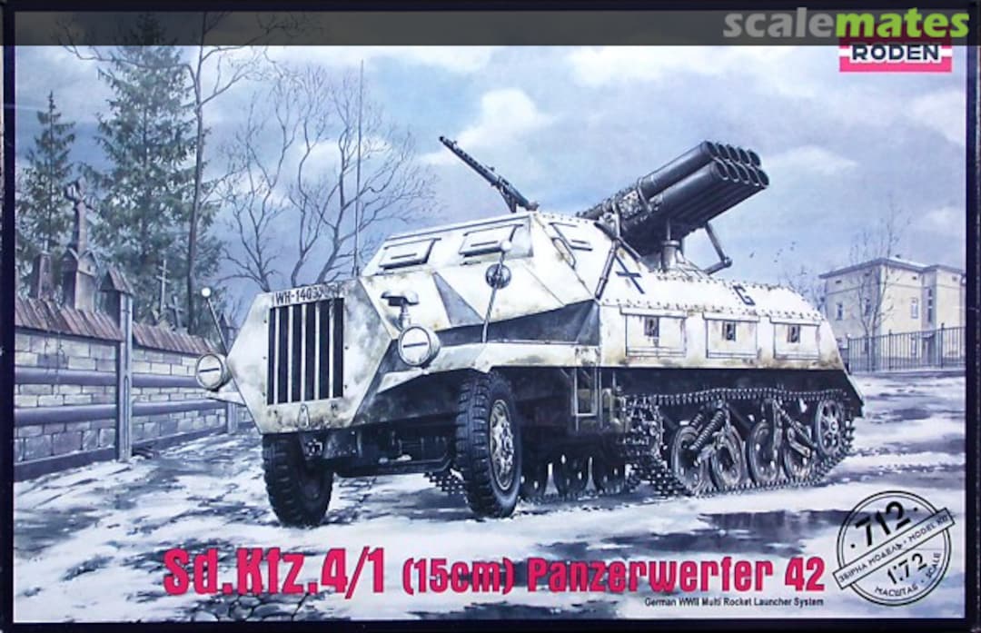 Boxart Sd.Kfz. 4/1 15cm Panzerwerfer 42 712 Roden