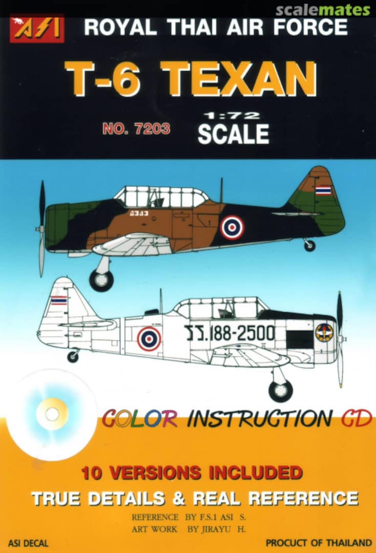 Boxart T-6 Texan 7203 ASI