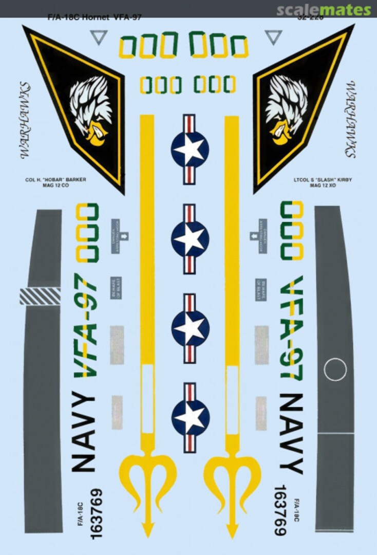 Boxart F/A-18C Hornet 32-0228 Microscale