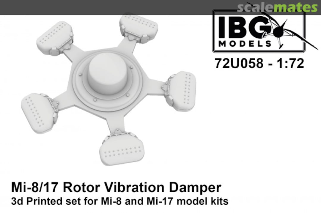 Boxart Mi-17 Rotor Vibration Damper 72U058 IBG Models