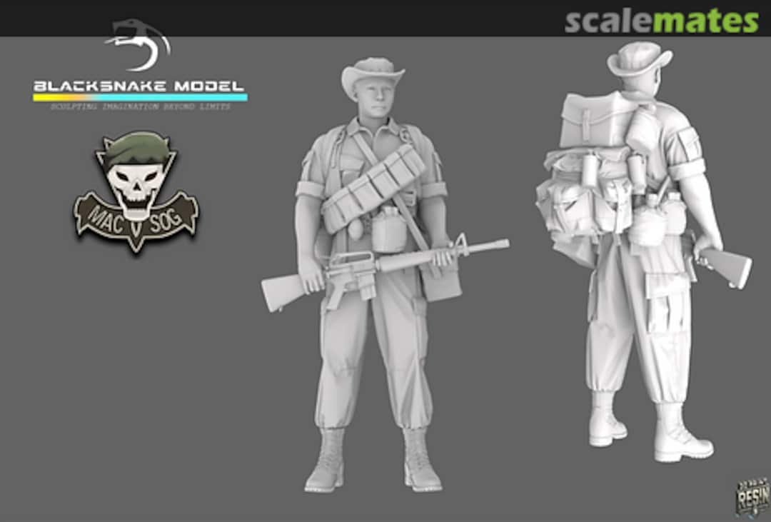 Boxart MACV SOG Soldier 02 SOG_02 BlackSnake Model Boxart MACV SOG Soldier 02 SOG_02 BlackSnake Model