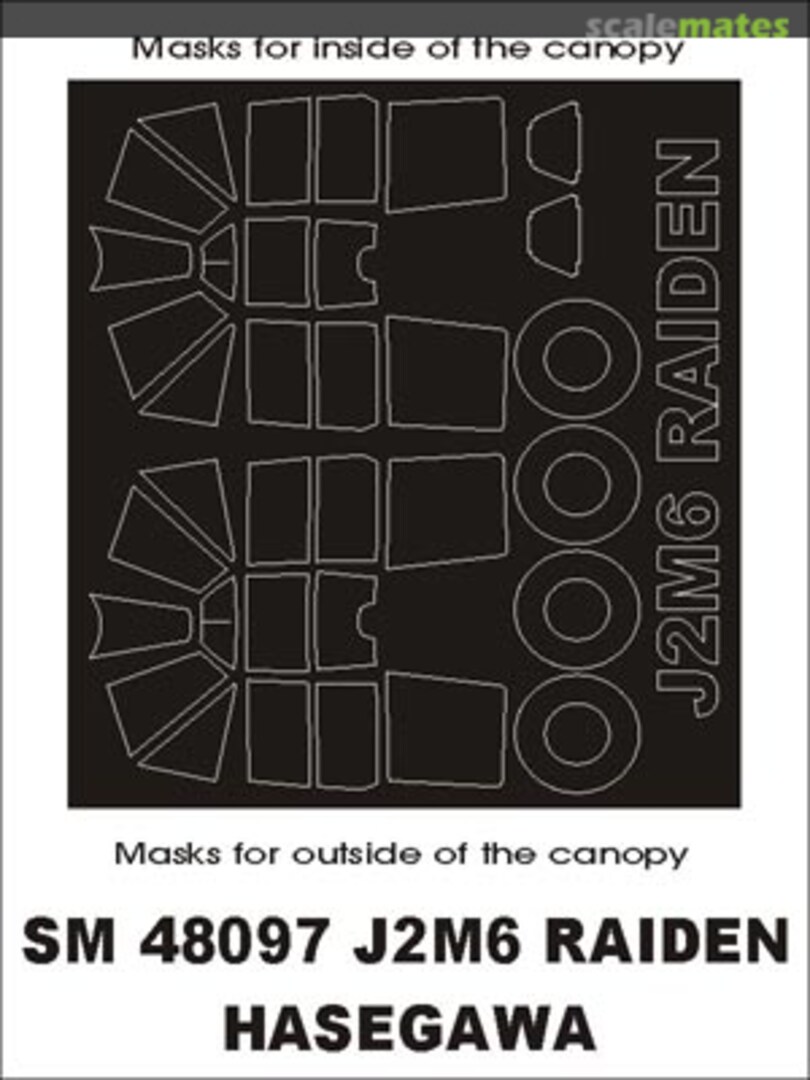 Boxart Mitsubishi J2M6 Raiden SM48097 Montex