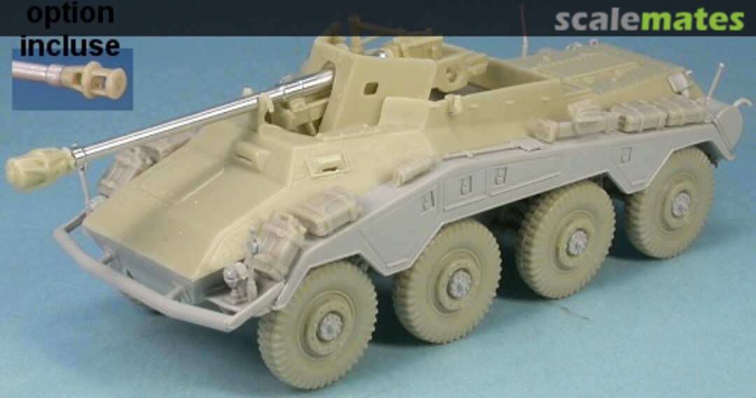 Boxart Conversion Sd.Kfz.234/4 75mm PaK40 -Italeri- GAS48103K Gaso.line