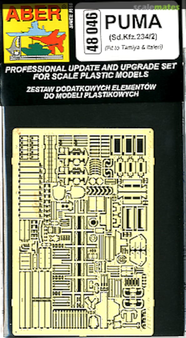 Boxart Puma (Sd.Kfz. 234/2) - Tamiya/Italeri 48046 Aber