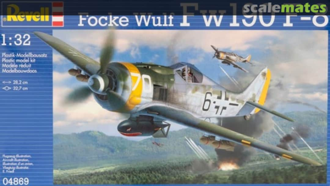 Boxart Focke Wulf Fw 190 F-8 04869 Revell