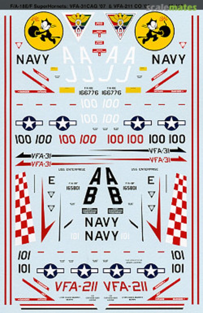 Boxart F/A-18E/F Super Hornets 48-1181 SuperScale International