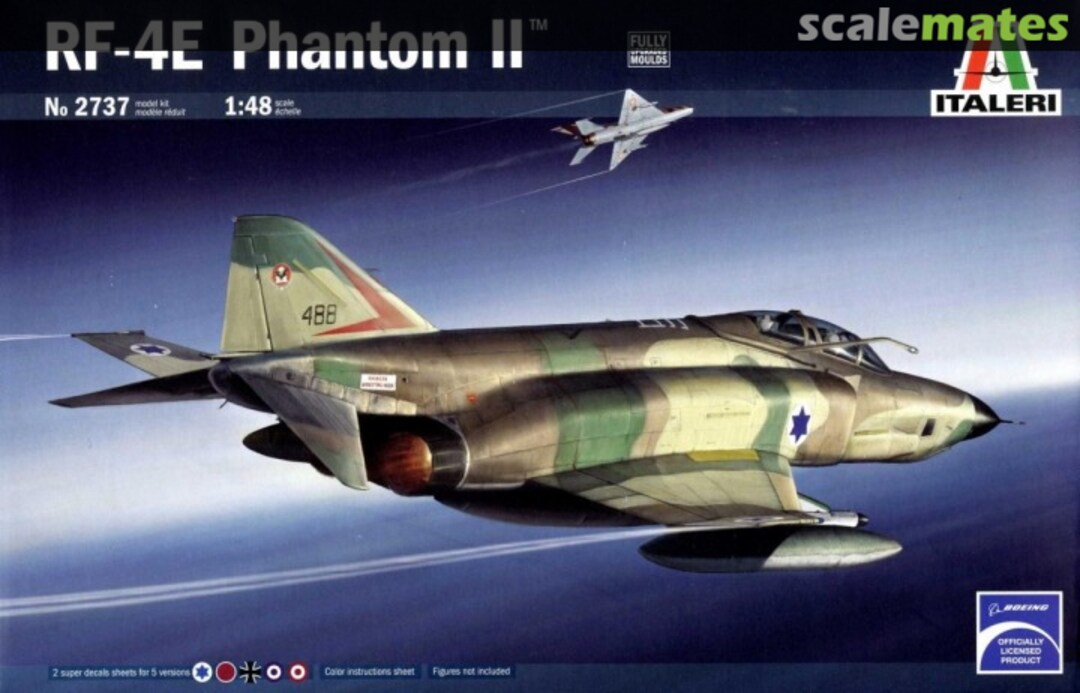 Boxart RF-4E/F Phantom II 2737 Italeri