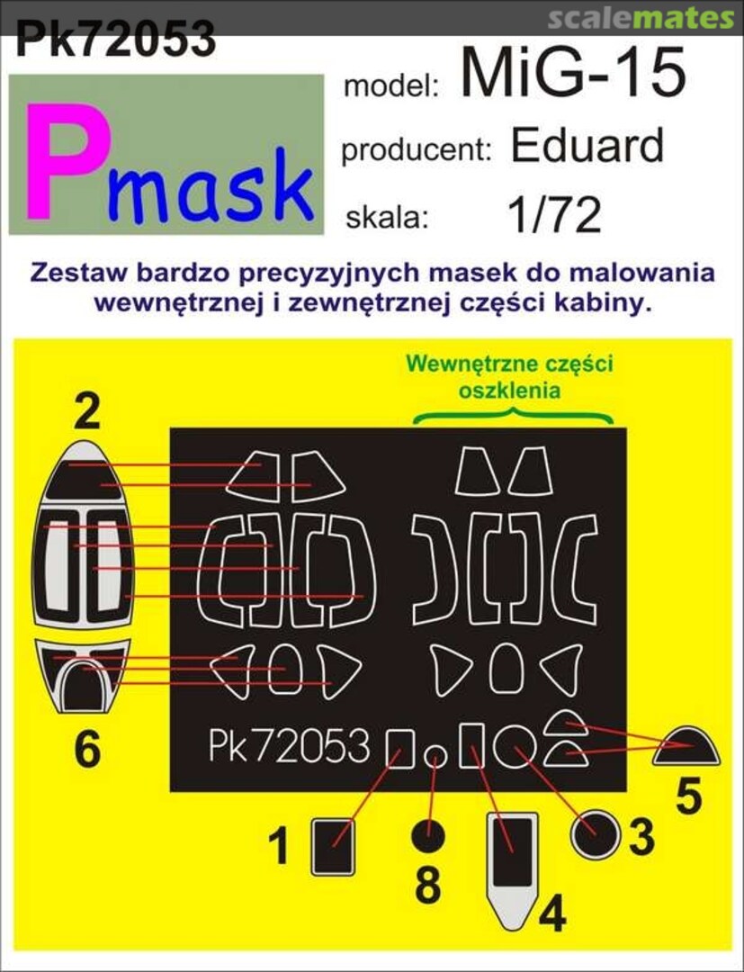 Boxart Mig-15 PK72053 Pmask