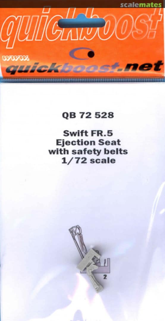 Boxart Swift FR.5 - Ejection Seat w/ Safety Belts QB 72 528 Quickboost