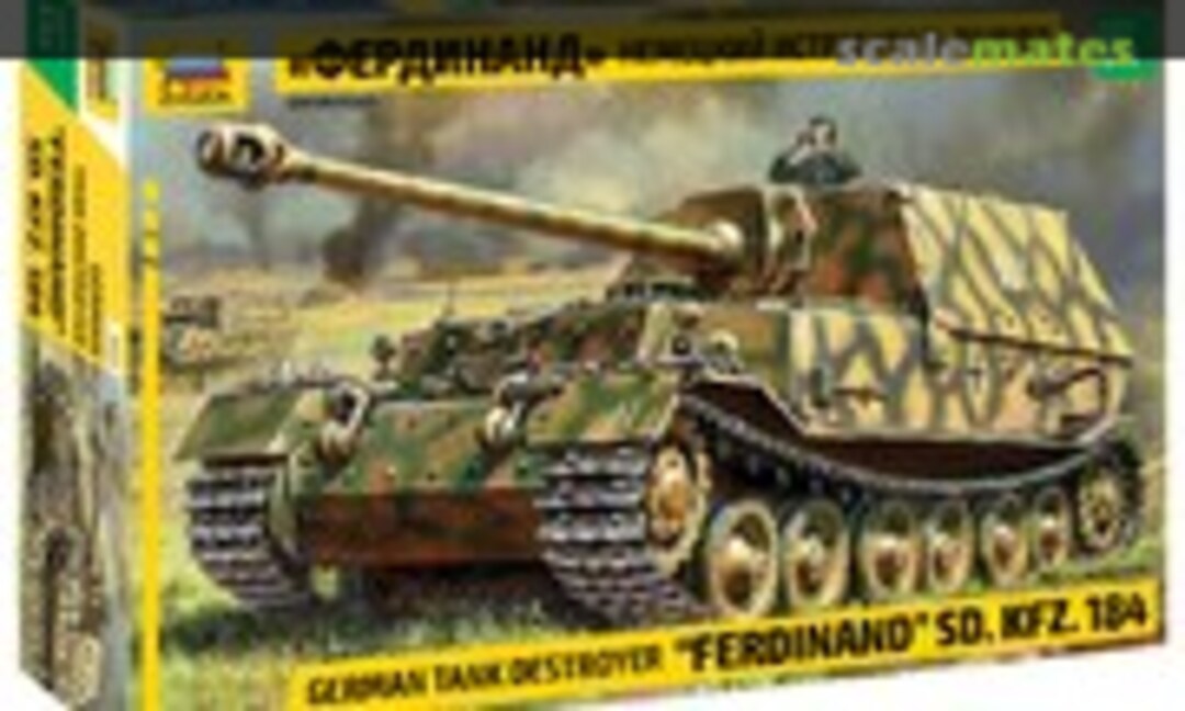 1:35 &quot;Ferdinand&quot; SD.Kfz. 184 (Zvezda 3653)