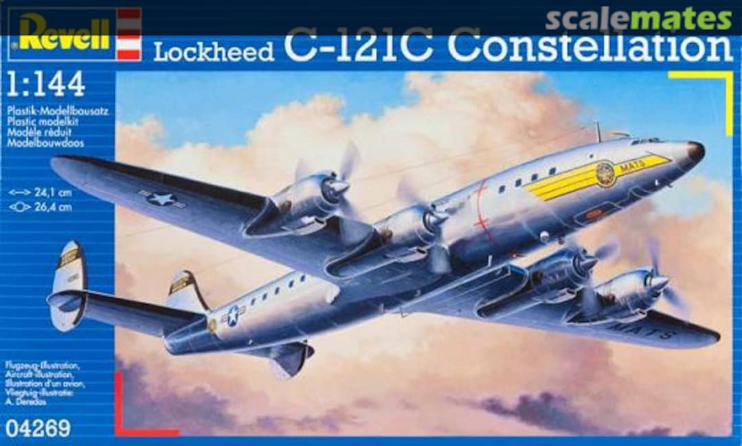 Boxart C-121C Constellation 04269 Revell