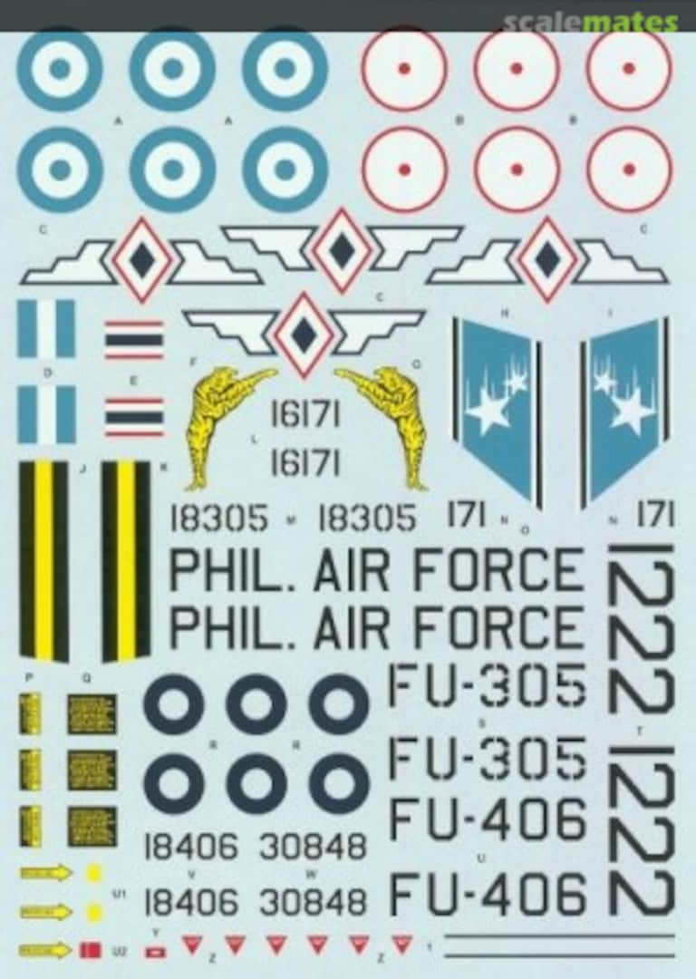 Boxart F-86 D/L Sabre Dog 72-036 Hi-Decal Line