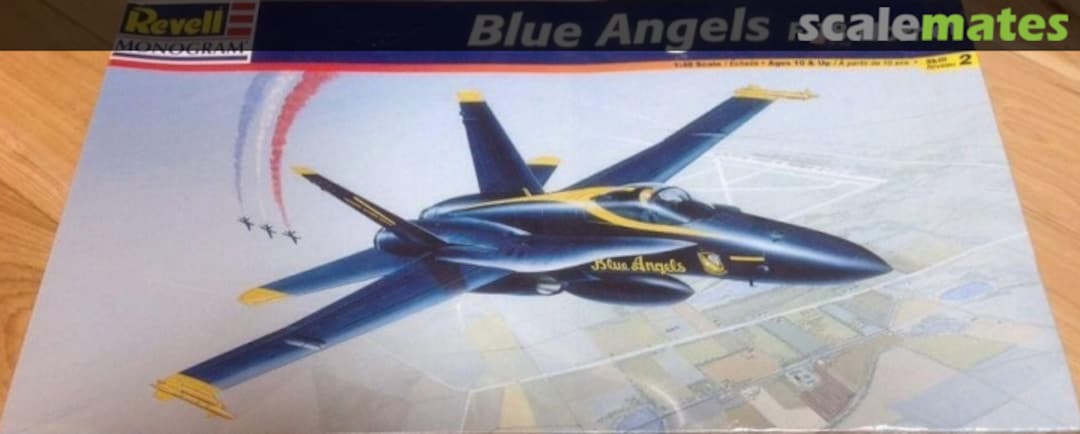 Boxart Blue Angels F-18 Hornet 85-5820 Revell Monogram