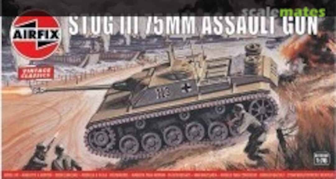 Boxart Stug III 75mm Assault Gun A01306V Airfix