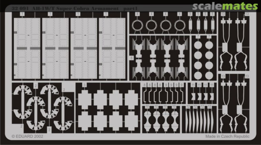 Boxart AH-1W/T Super Cobra Armament 32091 Eduard