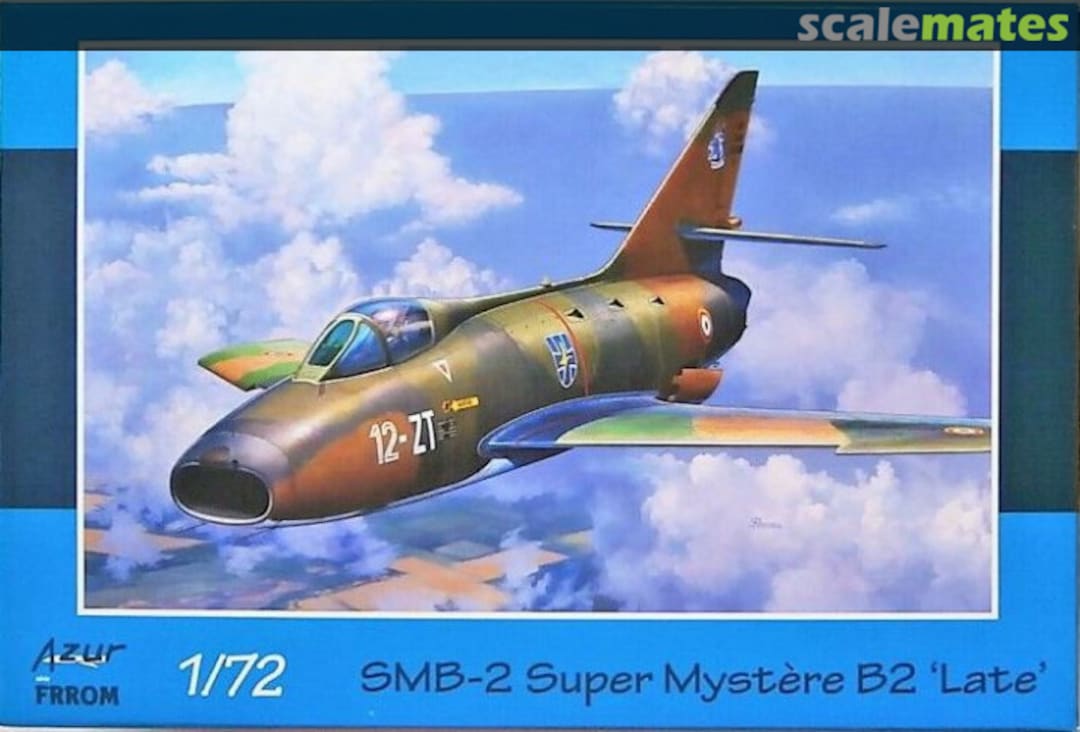 Boxart SMB-2 Super Mystere B2 'Late' FR0036 Azur-FRROM