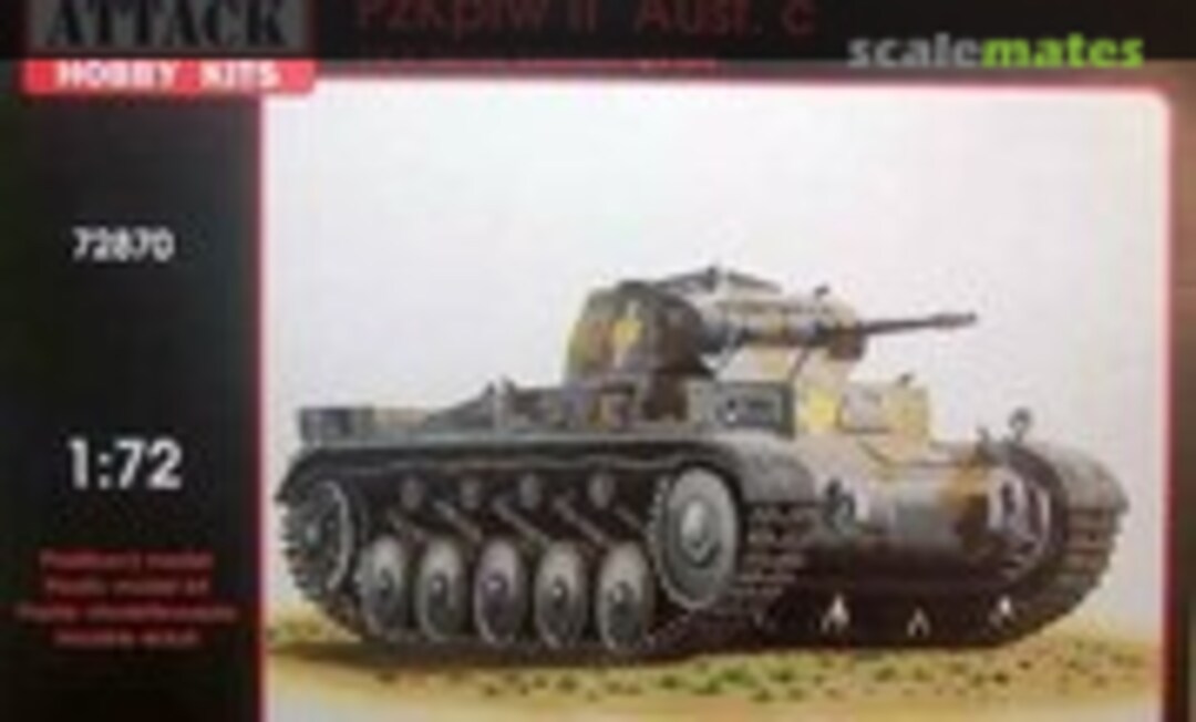 1:72 PzKpfw II Ausf. c (Attack Hobby Kits 72870)