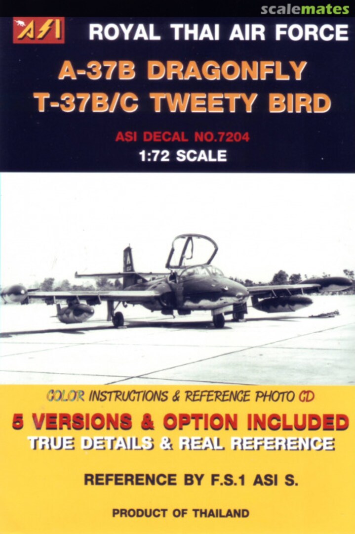 Boxart A-37B Dragonfly & T-37B/C Tweety Bird 7204 ASI