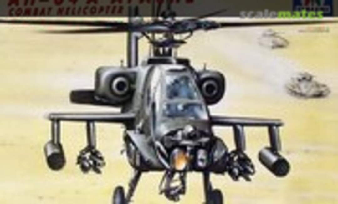 1:48 AH-64A Apache combat helicopter (Italeri 832)