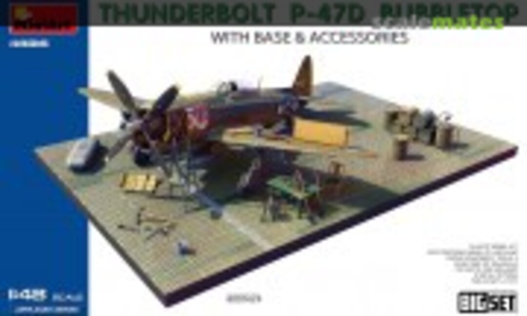 1:48 Thunderbolt P-47D Bubbletop (MiniArt 48018)