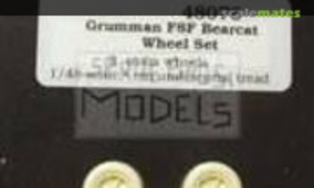 1:48 Grumman F8F Bearcat wheel set (True Details 48076)