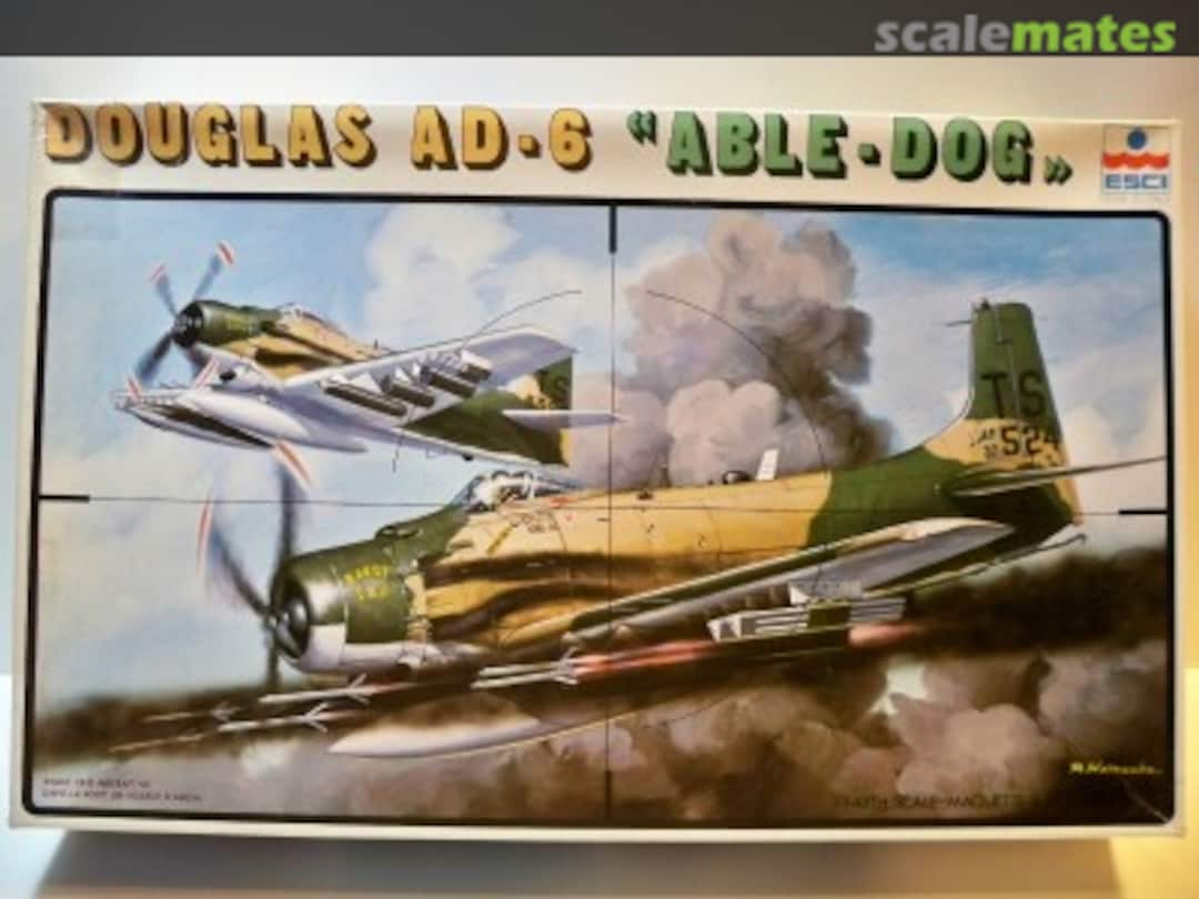 Boxart Douglas AD-6 "Able-Dog" 4040 ESCI