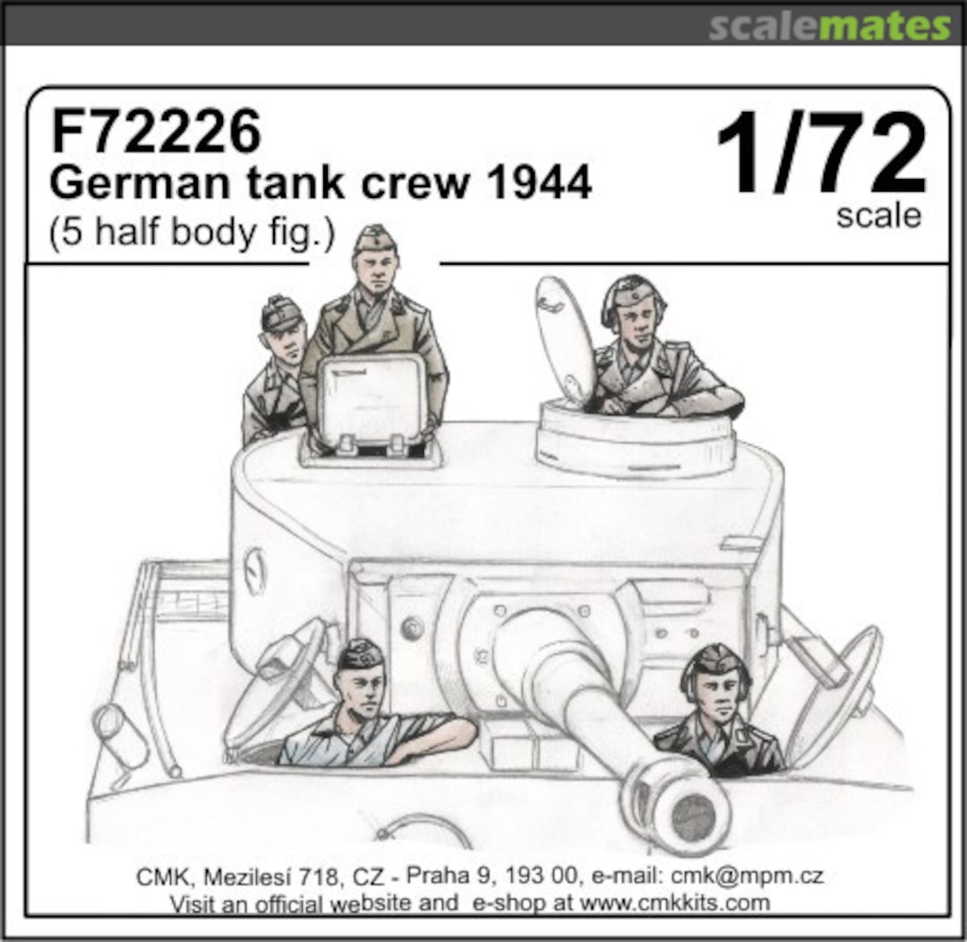 Boxart Tank Crew 1944 F72226 CMK