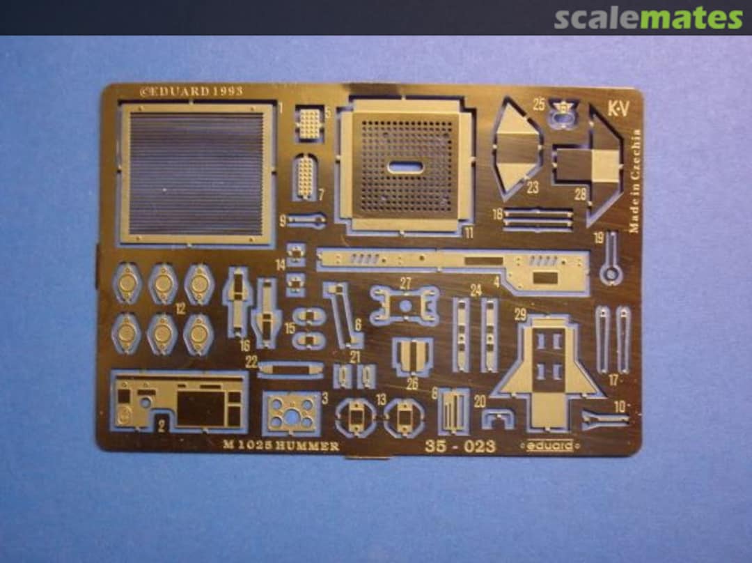 Boxart M1025 Hummer 35023 Eduard