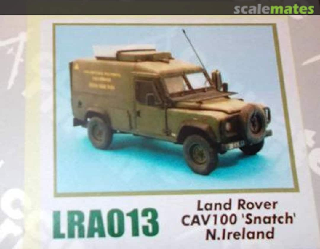 Boxart Land Rover CAV100 'Snatch' N.Ireland LRA013 Accurate Armour