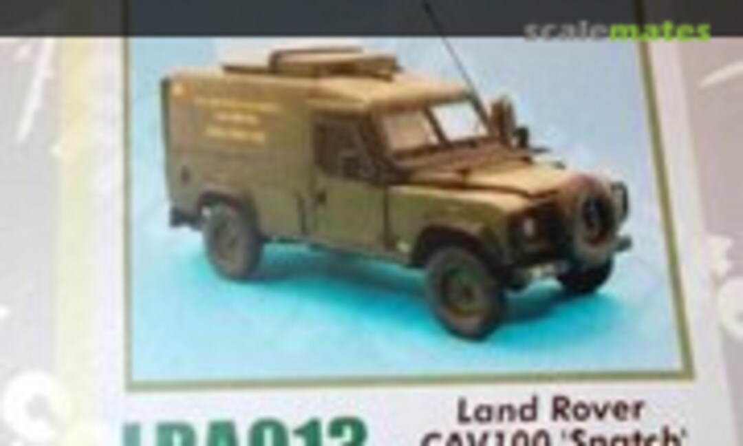 1:35 Land Rover CAV100 'Snatch' N.Ireland (Accurate Armour LRA013)