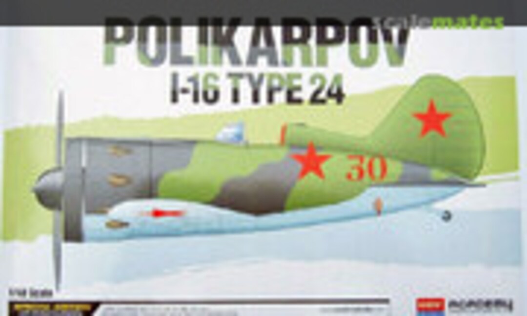 1:48 Polikarpov I-16 Type 24 (Academy 12314)