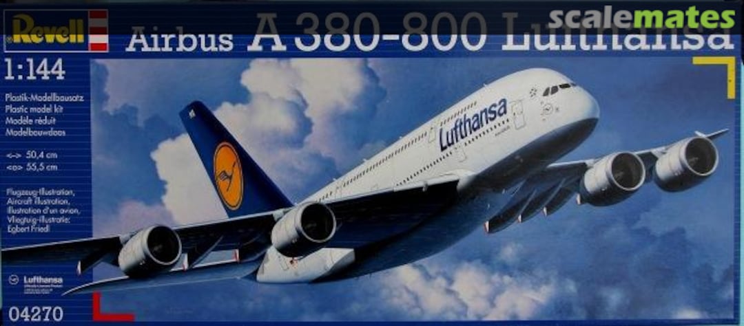 Boxart Airbus A 380-800 04270 Revell