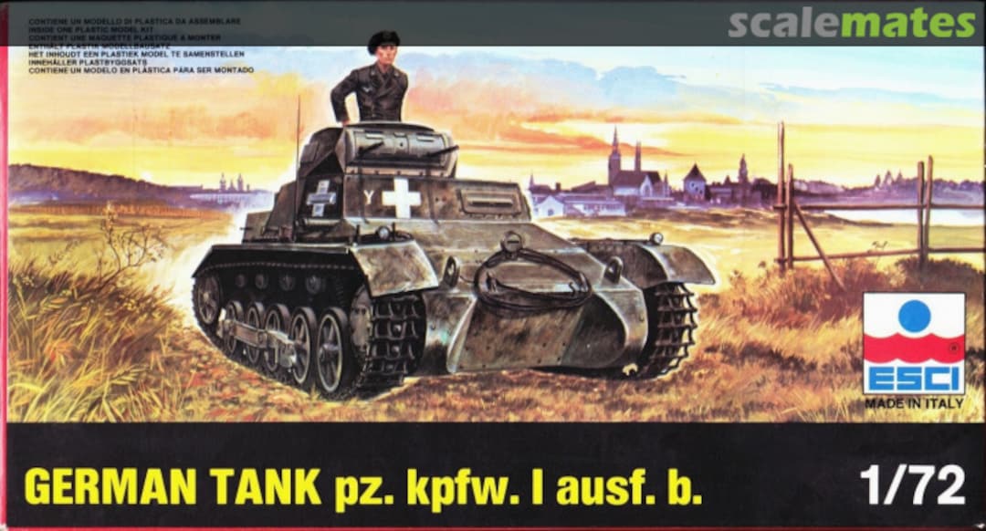 Boxart Pz.Kpfw. I Ausf. B 8024 ESCI