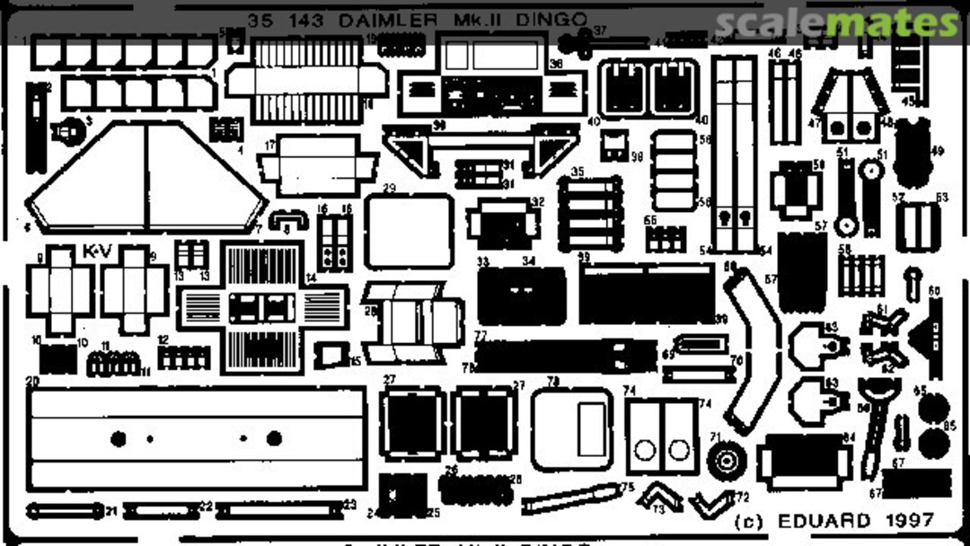 Boxart Daimler Dingo Mk.II PE Details 35143 Eduard