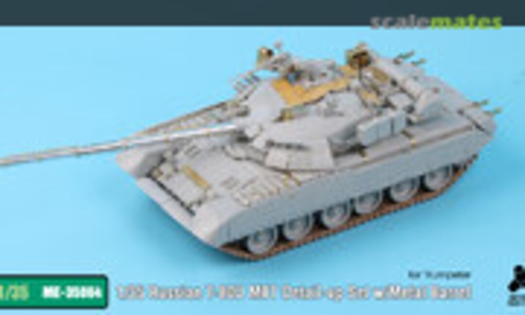 1:35 T-80U MBT Detail Set w/barrel (Tetra Model Works ME-35064)