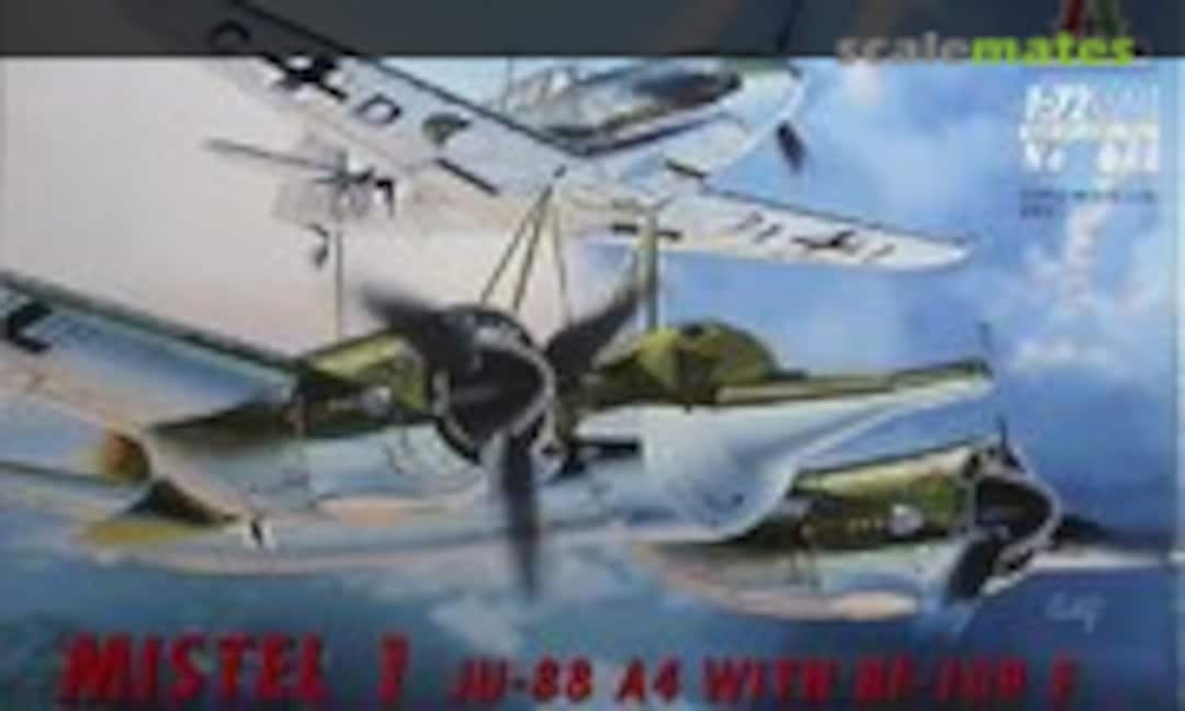 1:72 Mistel 1 Ju-88 A4 with Bf-109 F (Italeri 072)