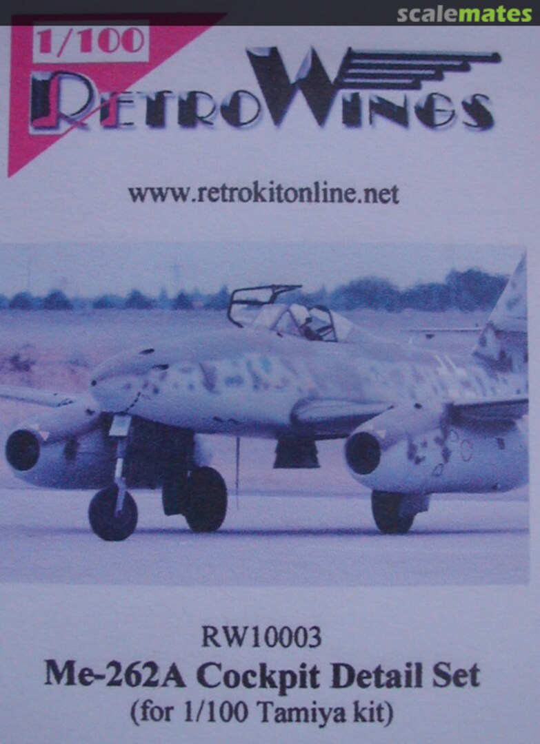 Boxart Me-262A Cockpit RW10003 RetroWings