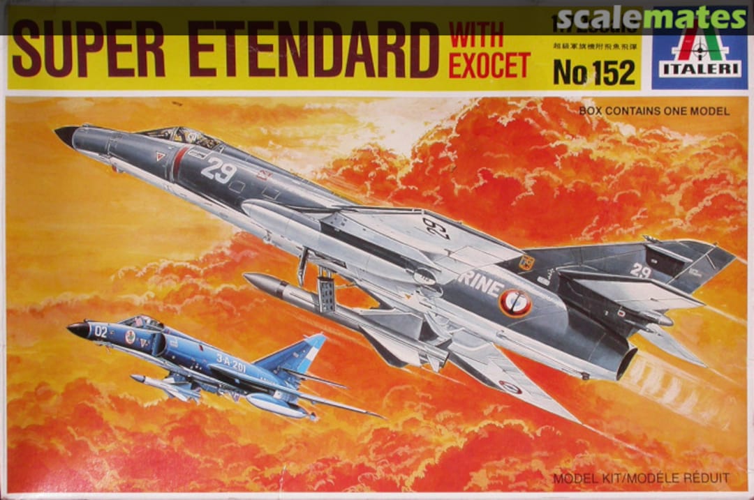 Boxart Super Etendard 152 Italeri