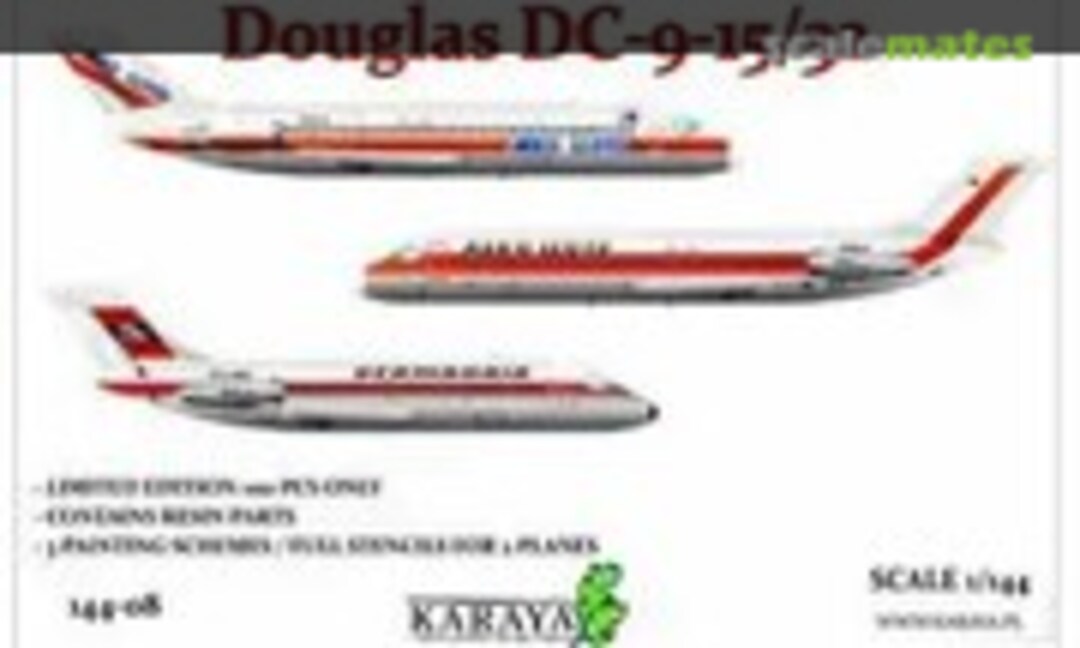 1:144 Douglas DC-9-15/32 Aero Lloyd (2) &amp; Germaniar (Karaya 144-08)