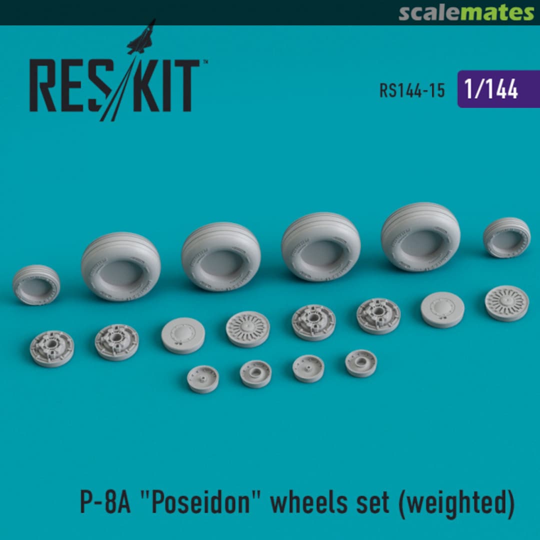 Boxart P-8A Poseidon - Weighted Wheels Set RS144-0015 ResKit