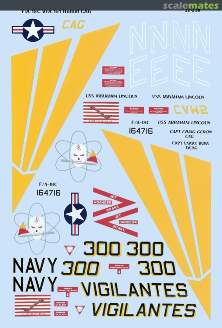 Boxart F/A-18C 32-0230 Microscale