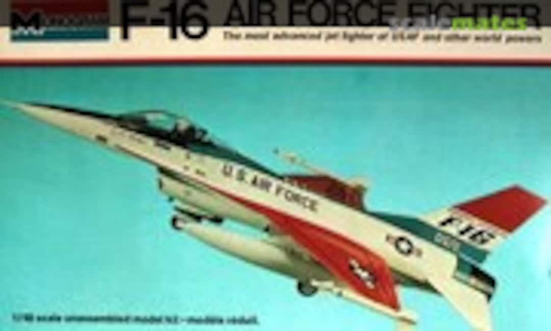 1:48 F-16 Air Force Fighter (Monogram 5401)