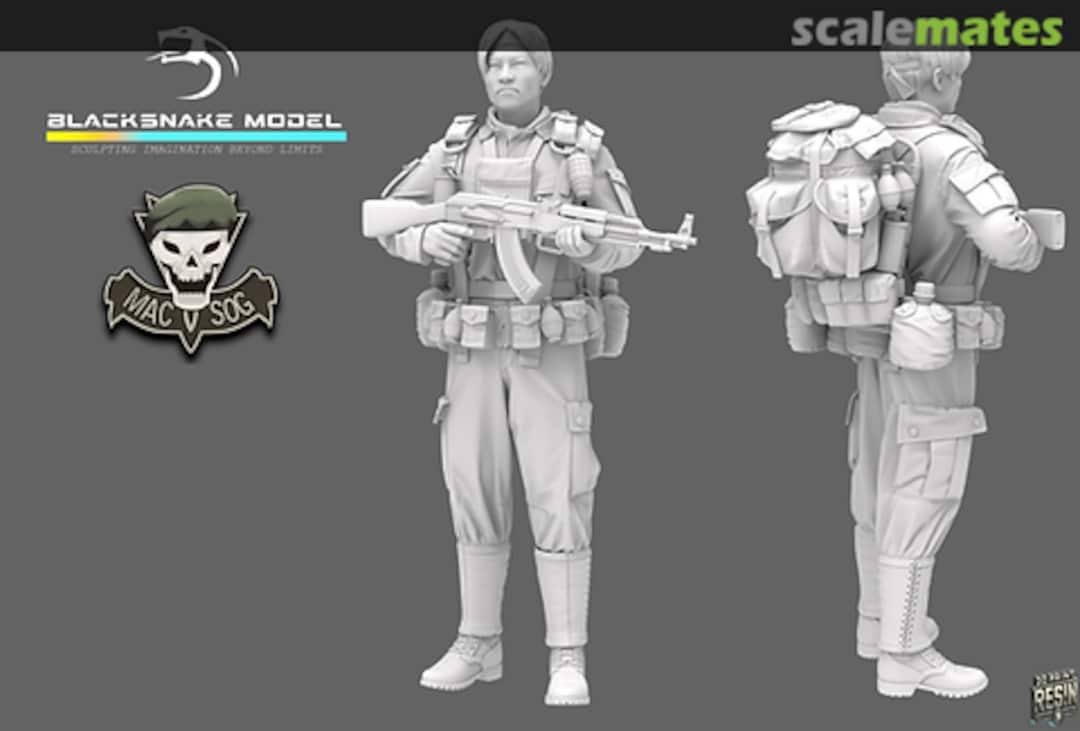 Boxart MACV SOG Soldier 01 SOG_01 BlackSnake Model Boxart MACV SOG Soldier 01 SOG_01 BlackSnake Model