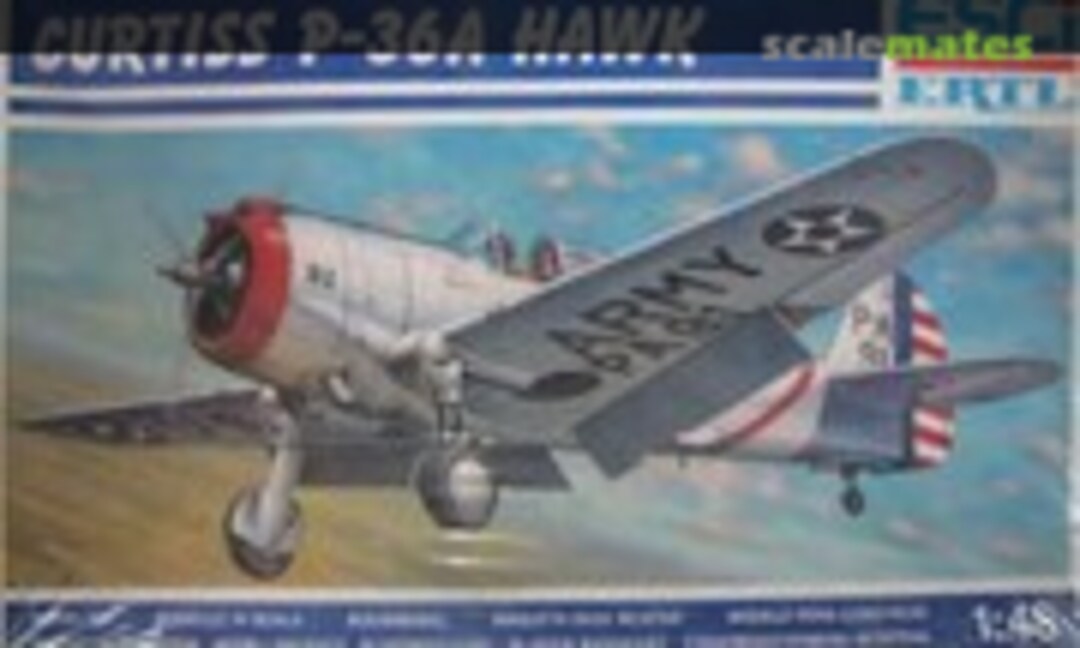 1:48 Curtiss P-36A Hawk (ESCI/ERTL 4101)