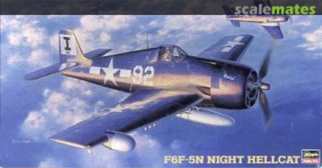 Boxart F6F-5N Night Hellcat 09192 Hasegawa