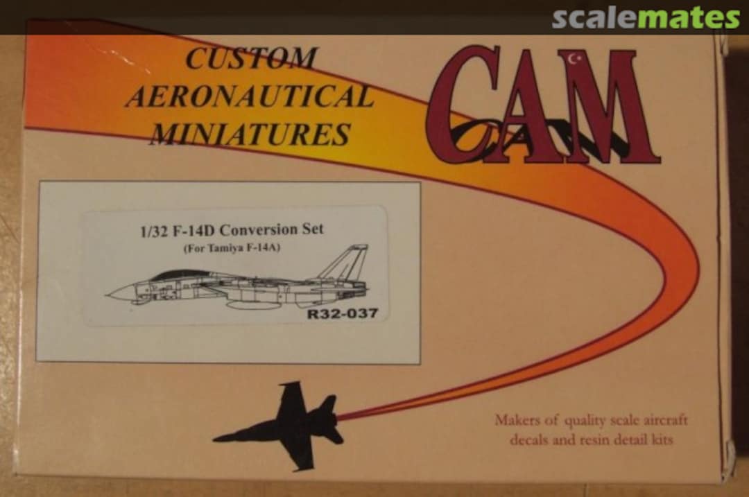 Boxart F-14D Conversion Set R32-037 CAM