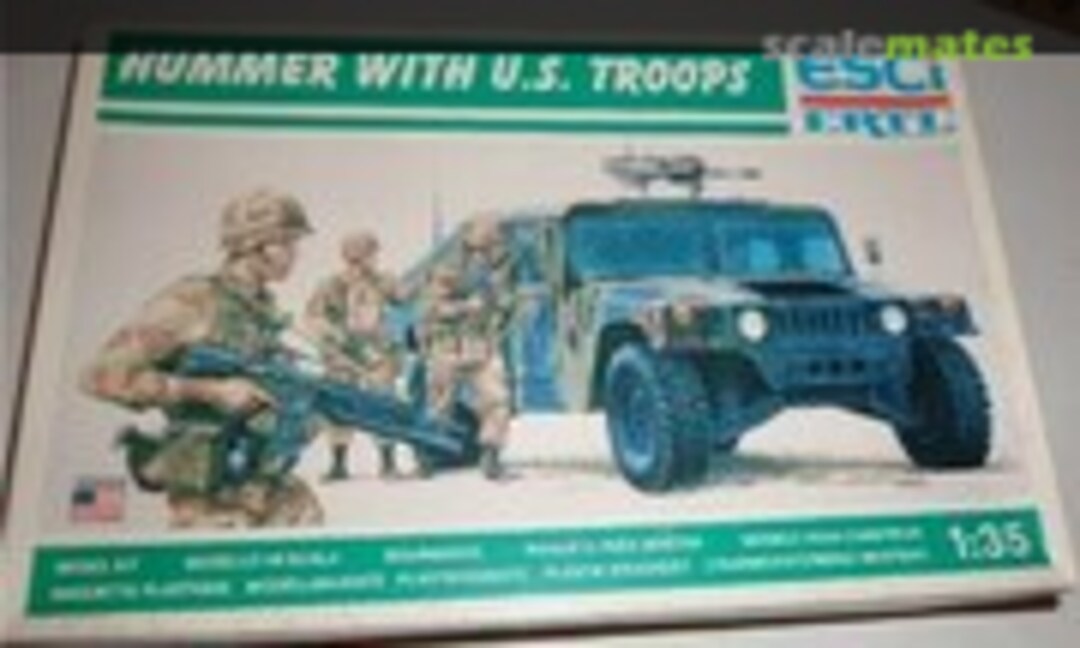 1:35 HUMMER WITH U.S. TROOPS (ESCI/ERTL 5016)