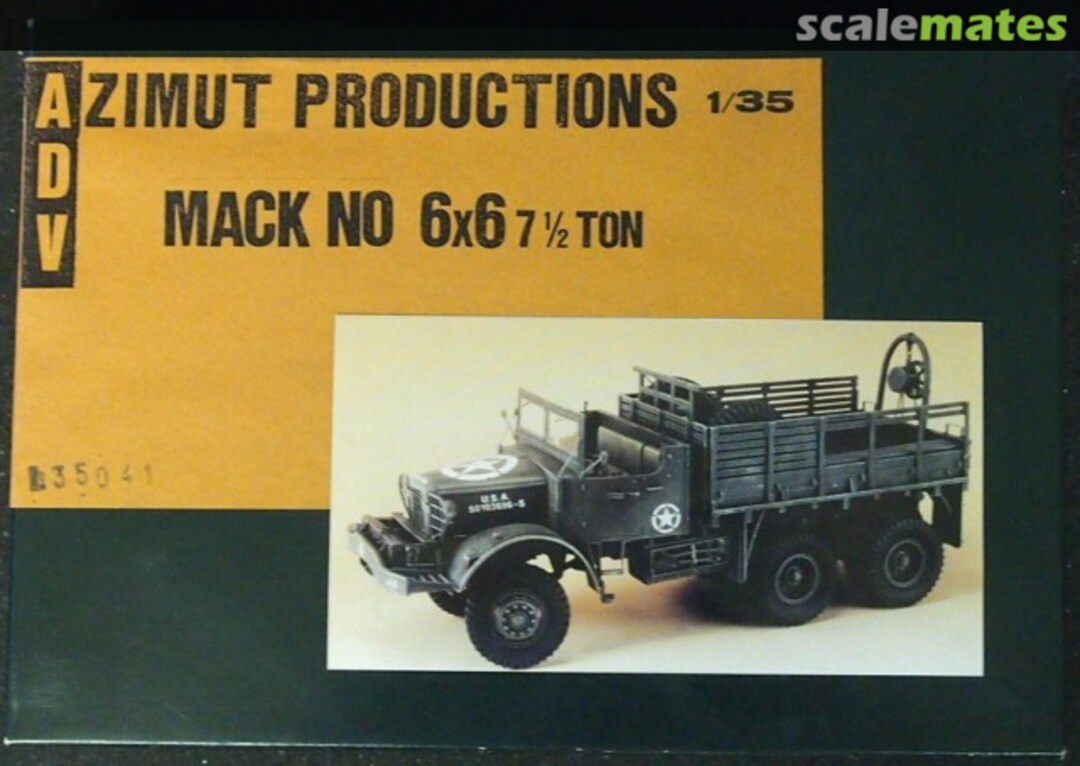 Boxart Mack 6x6 7 1/2 ton truck 35041 ADV Azimut